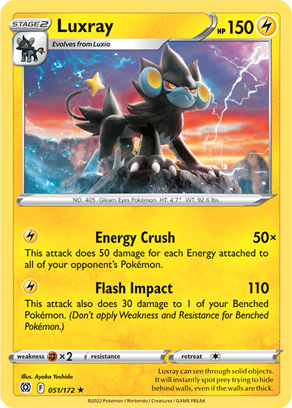 Luxray (051/172) [Sword & Shield: Brilliant Stars] | The Time Vault CA