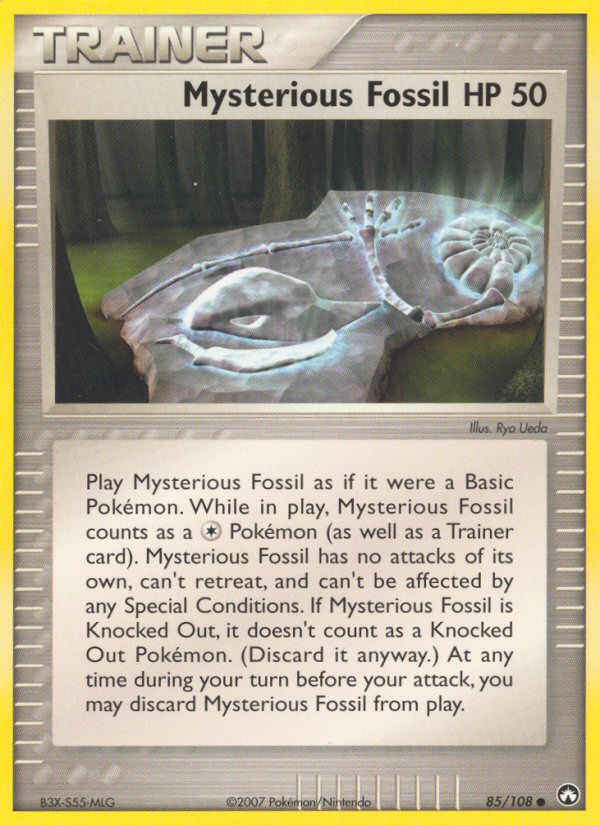 Mysterious Fossil (85/108) [EX: Power Keepers] | The Time Vault CA