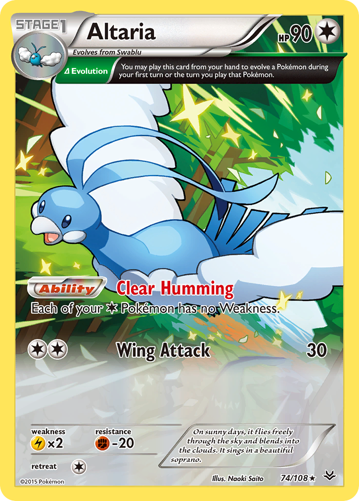 Altaria (74/108) [XY: Roaring Skies] | The Time Vault CA