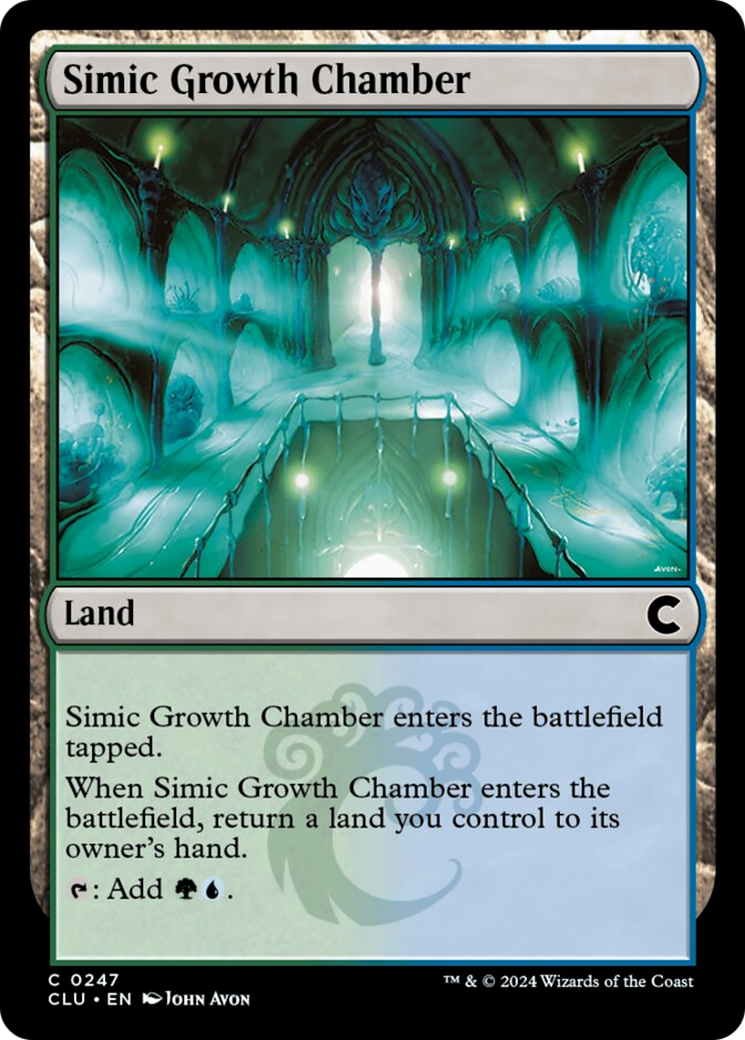 Simic Growth Chamber [Ravnica: Clue Edition] | The Time Vault CA