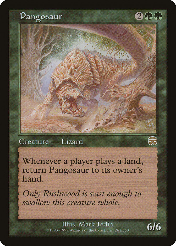 Pangosaur [Mercadian Masques] | The Time Vault CA