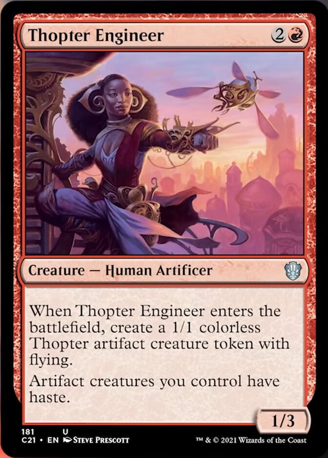 Thopter Engineer [Commander 2021] | The Time Vault CA