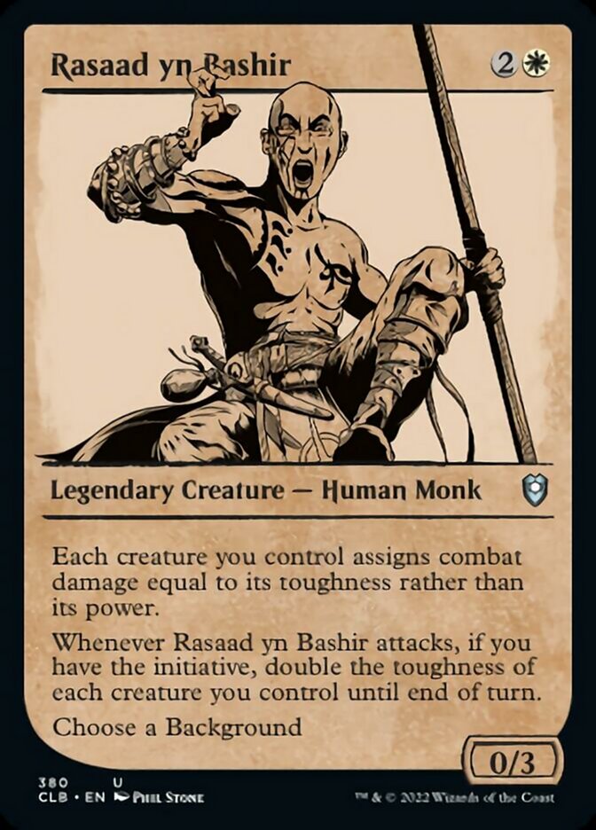 Rasaad yn Bashir (Showcase) [Commander Legends: Battle for Baldur's Gate] | The Time Vault CA