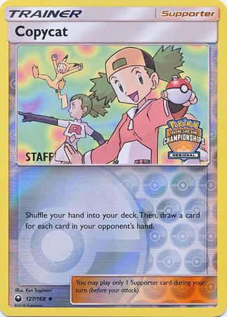 Copycat (127/168) (Regional Championship Promo Staff) [Sun & Moon: Celestial Storm] | The Time Vault CA