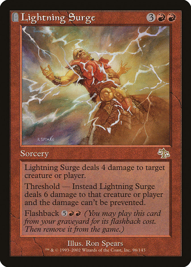 Lightning Surge [Judgment] | The Time Vault CA