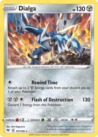 Dialga (121/185) (Theme Deck Exclusive) [Sword & Shield: Vivid Voltage] | The Time Vault CA
