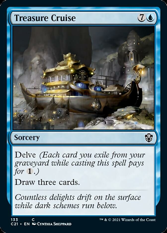 Treasure Cruise [Commander 2021] | The Time Vault CA