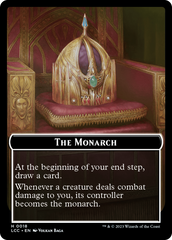 The Monarch // Pirate Double-Sided Token [The Lost Caverns of Ixalan Commander Tokens] | The Time Vault CA