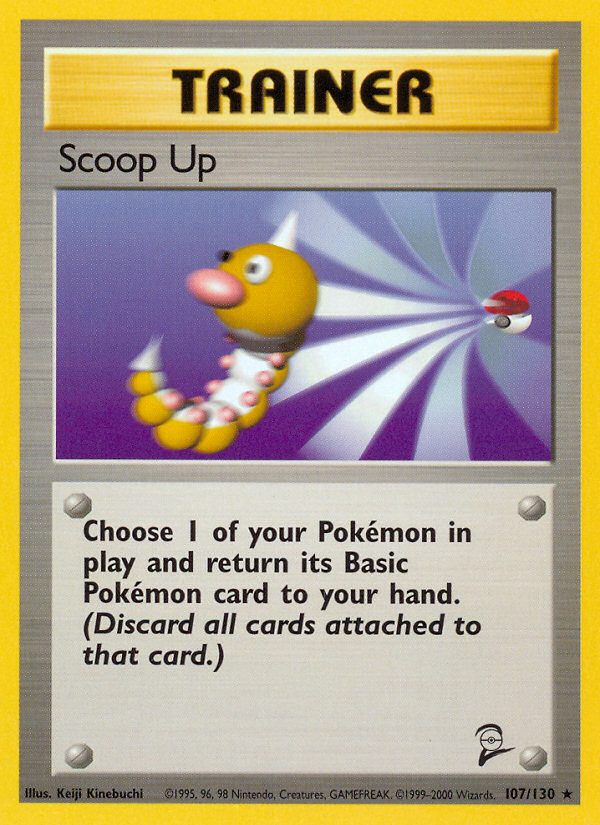 Scoop Up (107/130) [Base Set 2] | The Time Vault CA