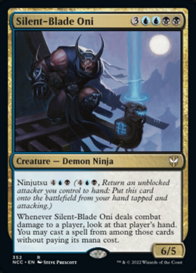 Silent-Blade Oni [Streets of New Capenna Commander] | The Time Vault CA