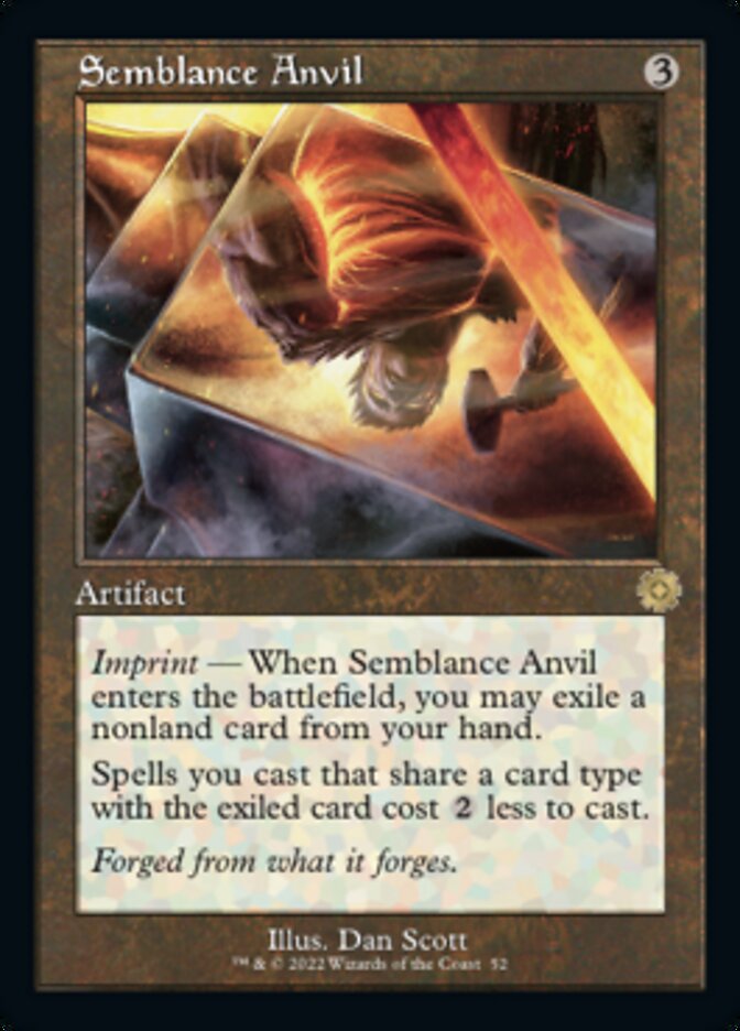 Semblance Anvil (Retro) [The Brothers' War Retro Artifacts] | The Time Vault CA