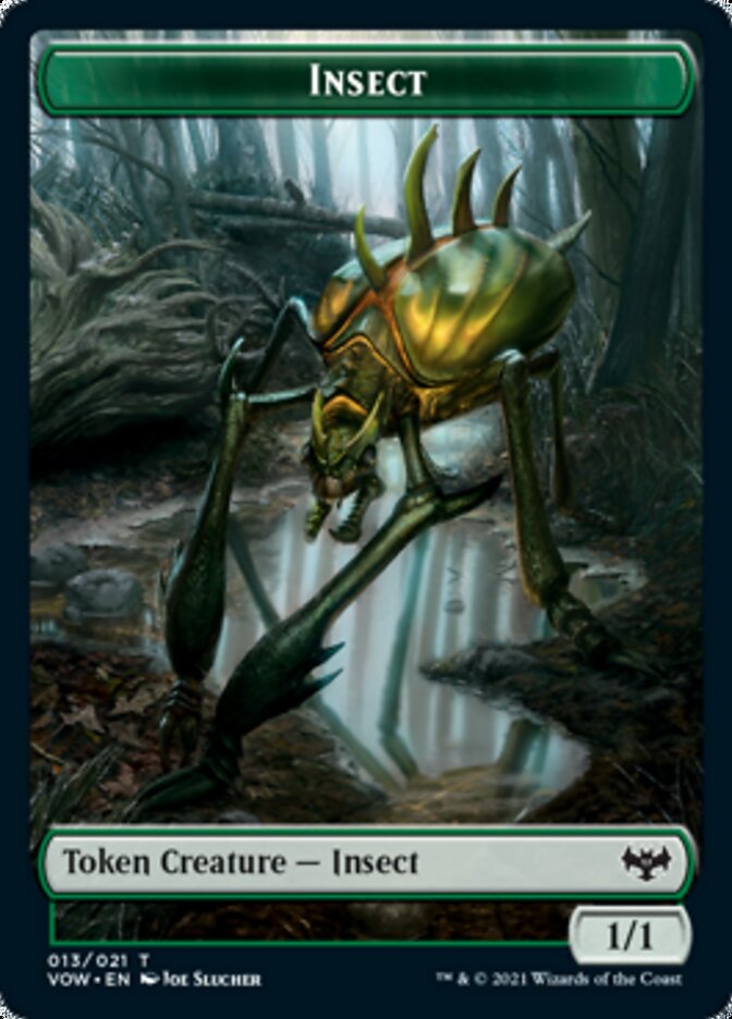 Insect Token [Innistrad: Crimson Vow Tokens] | The Time Vault CA