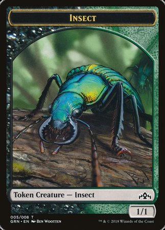 Insect Token [Guilds of Ravnica Tokens] | The Time Vault CA