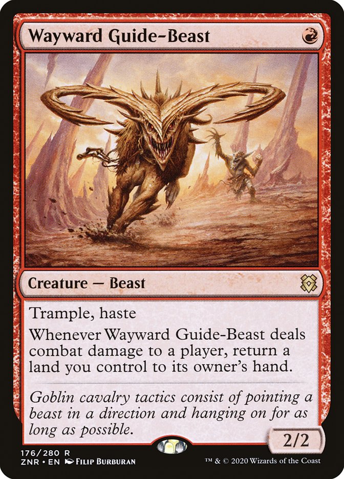 Wayward Guide-Beast [Zendikar Rising] | The Time Vault CA