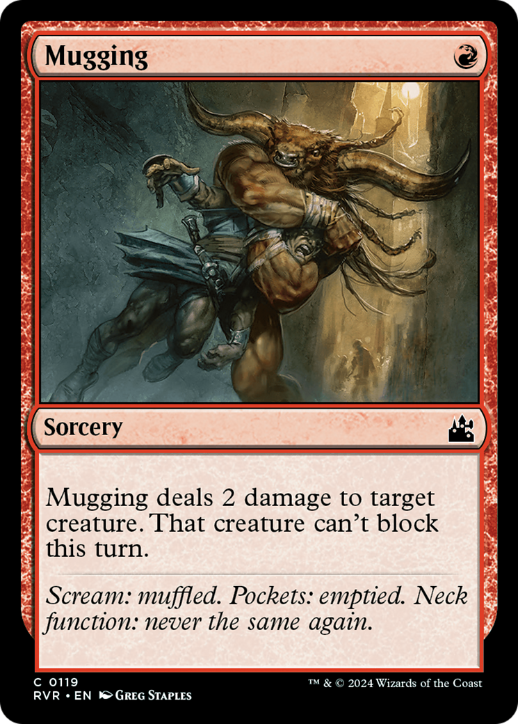 Mugging [Ravnica Remastered] | The Time Vault CA