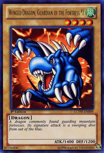 Winged Dragon, Guardian of the Fortress #1 [LCYW-EN009] Ultra Rare | The Time Vault CA