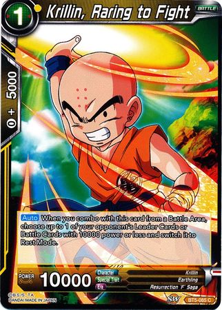 Krillin, Raring to Fight (BT5-085) [Miraculous Revival] | The Time Vault CA