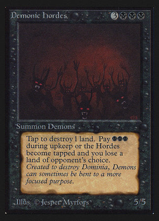 Demonic Hordes (IE) [Intl. Collectors’ Edition] | The Time Vault CA