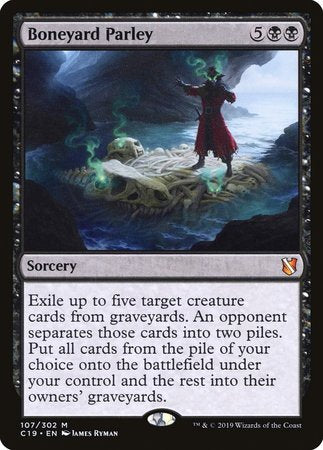 Boneyard Parley [Commander 2019] | The Time Vault CA