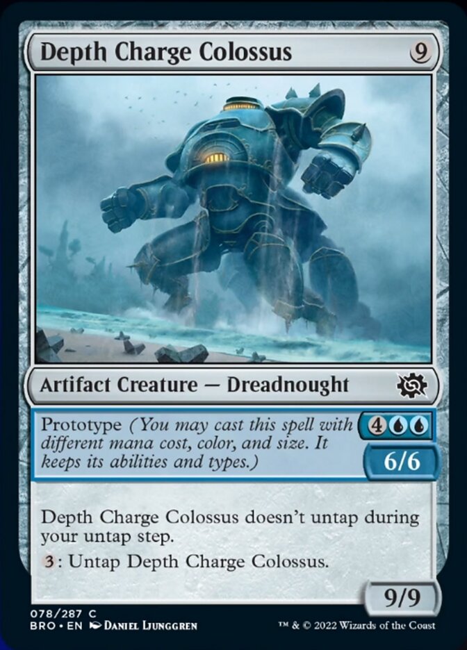 Depth Charge Colossus [The Brothers' War] | The Time Vault CA