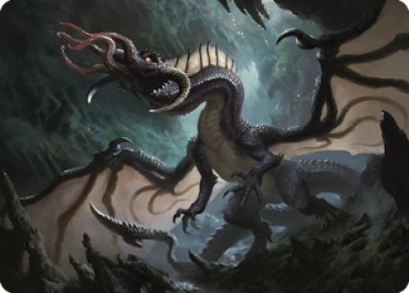 Brainstealer Dragon Art Card [Commander Legends: Battle for Baldur's Gate Art Series] | The Time Vault CA