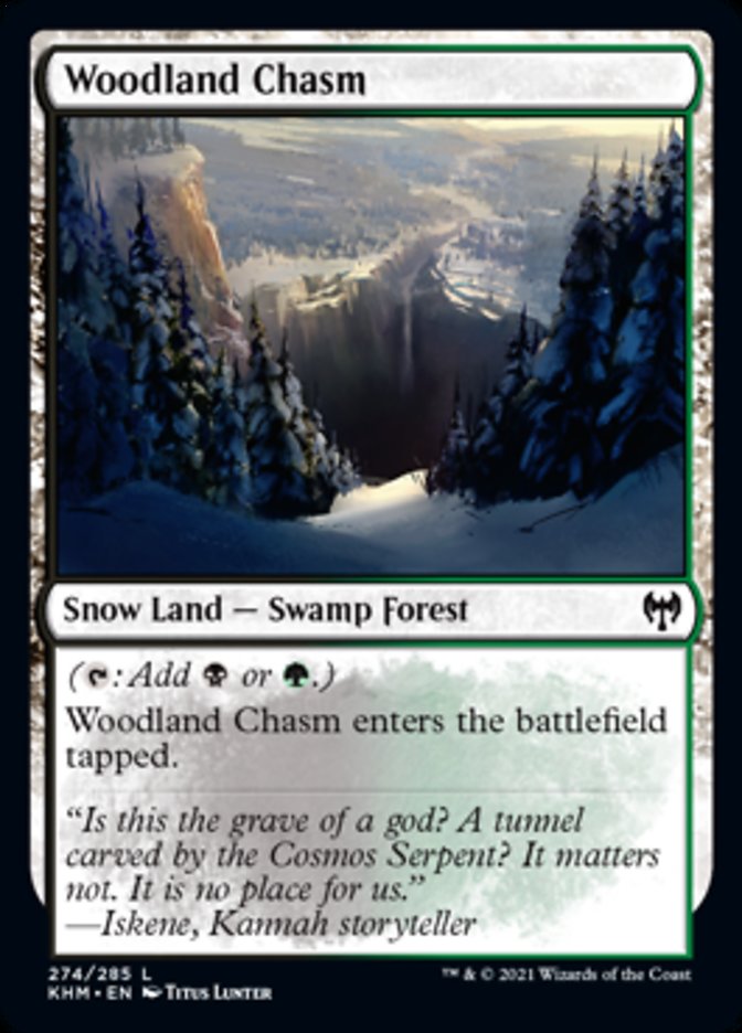 Woodland Chasm [Kaldheim] | The Time Vault CA