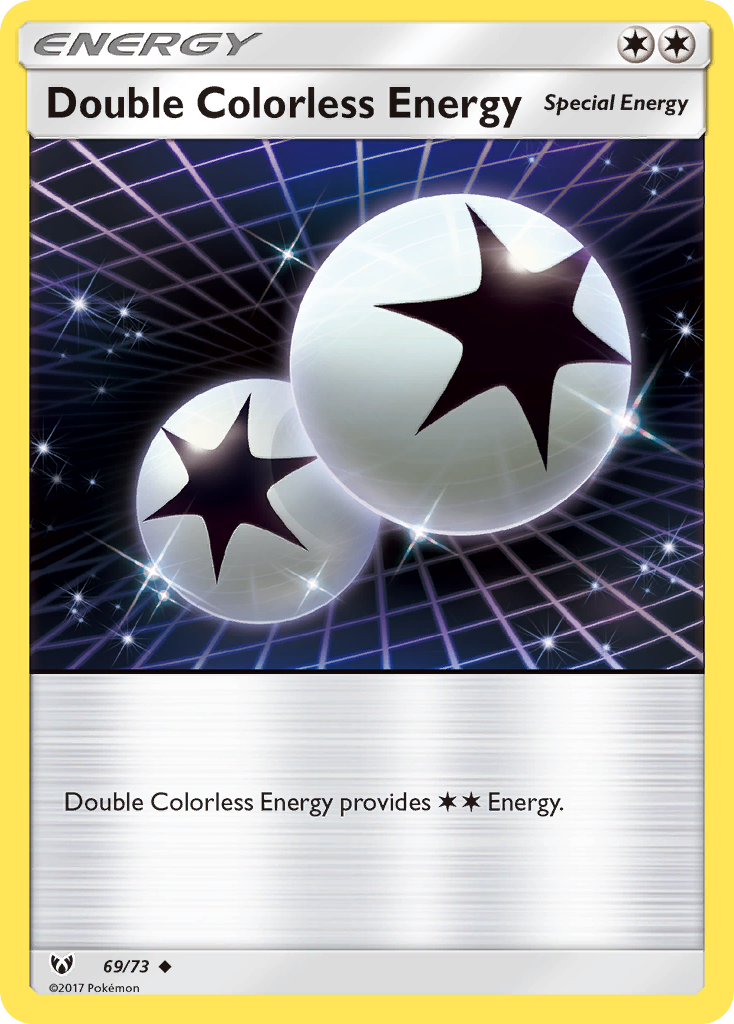 Double Colorless Energy (69/73) [Sun & Moon: Shining Legends] | The Time Vault CA