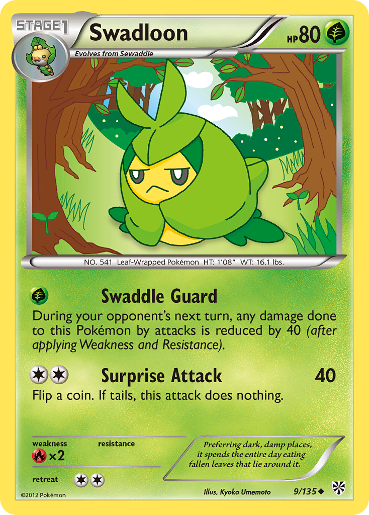 Swadloon (9/135) [Black & White: Plasma Storm] | The Time Vault CA