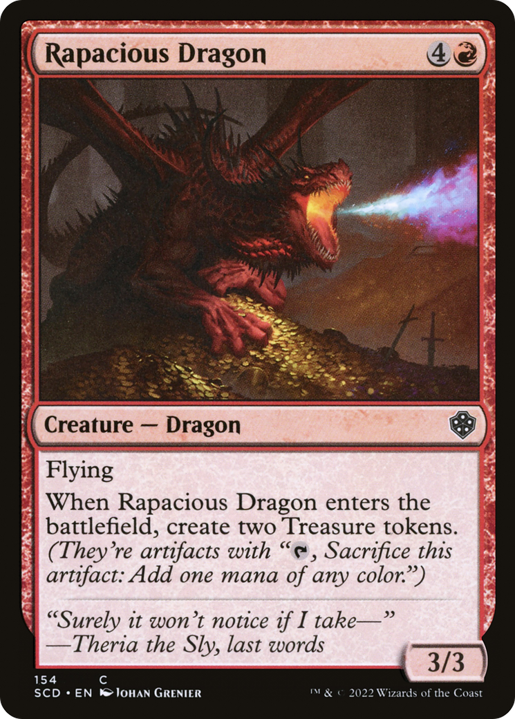 Rapacious Dragon [Starter Commander Decks] | The Time Vault CA