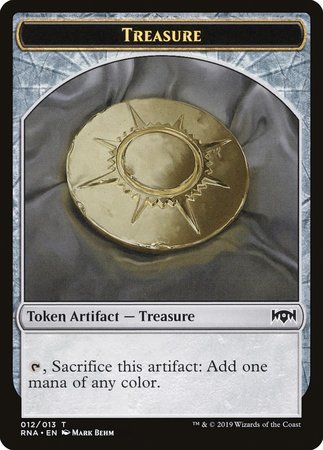 Treasure Token [Ravnica Allegiance Tokens] | The Time Vault CA