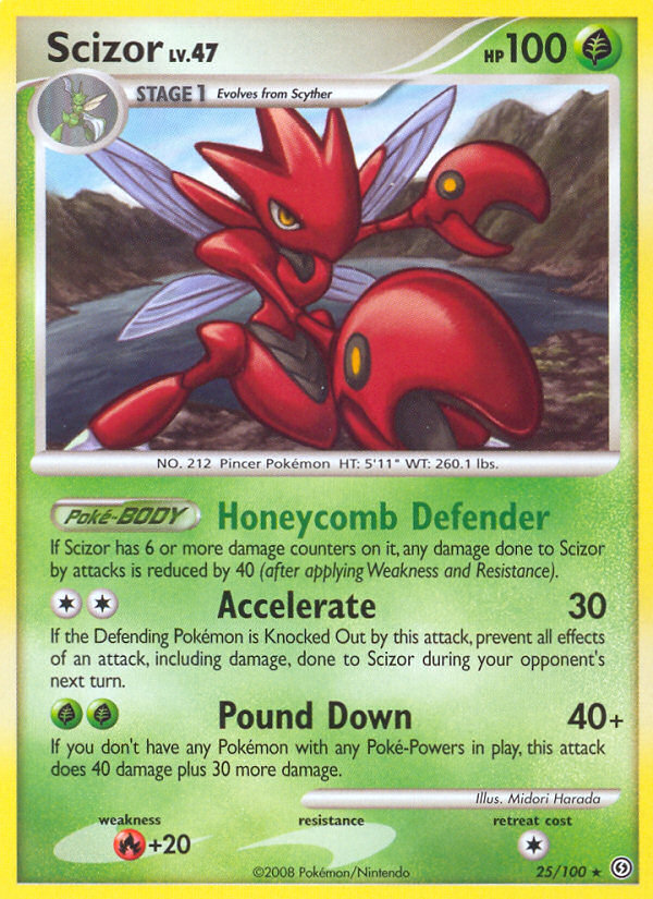 Scizor (25/100) [Diamond & Pearl: Stormfront] | The Time Vault CA