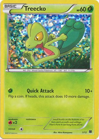 Treecko (1/12) [McDonald's Promos: 2015 Collection] | The Time Vault CA