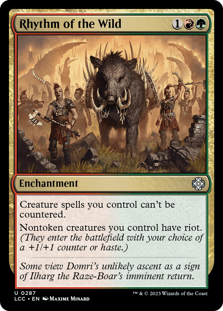 Rhythm of the Wild [The Lost Caverns of Ixalan Commander] | The Time Vault CA