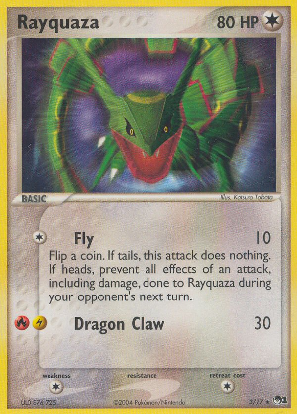 Rayquaza (3/17) [POP Series 1] | The Time Vault CA