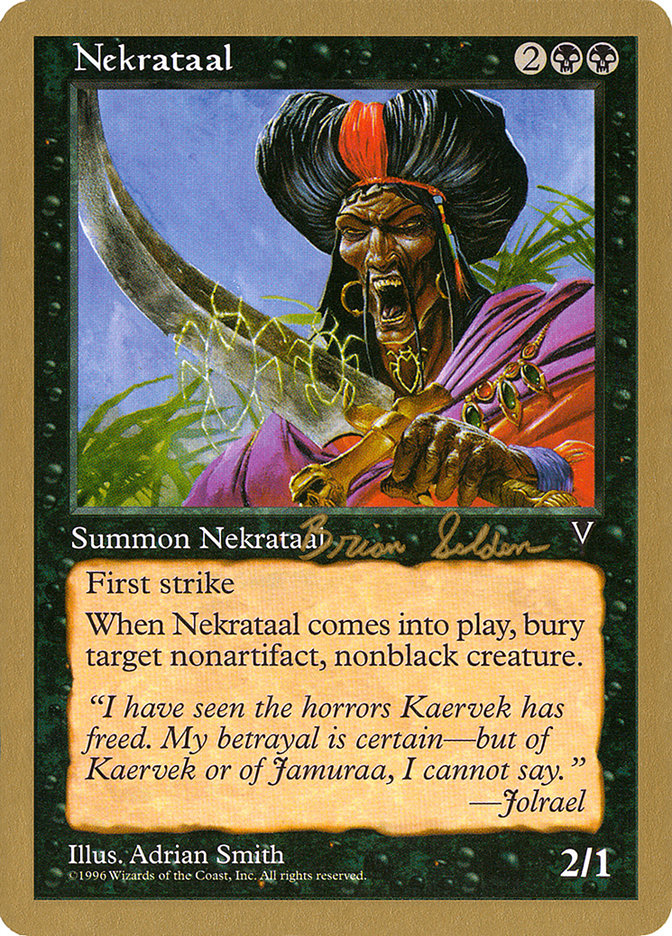 Nekrataal (Brian Selden) [World Championship Decks 1998] | The Time Vault CA