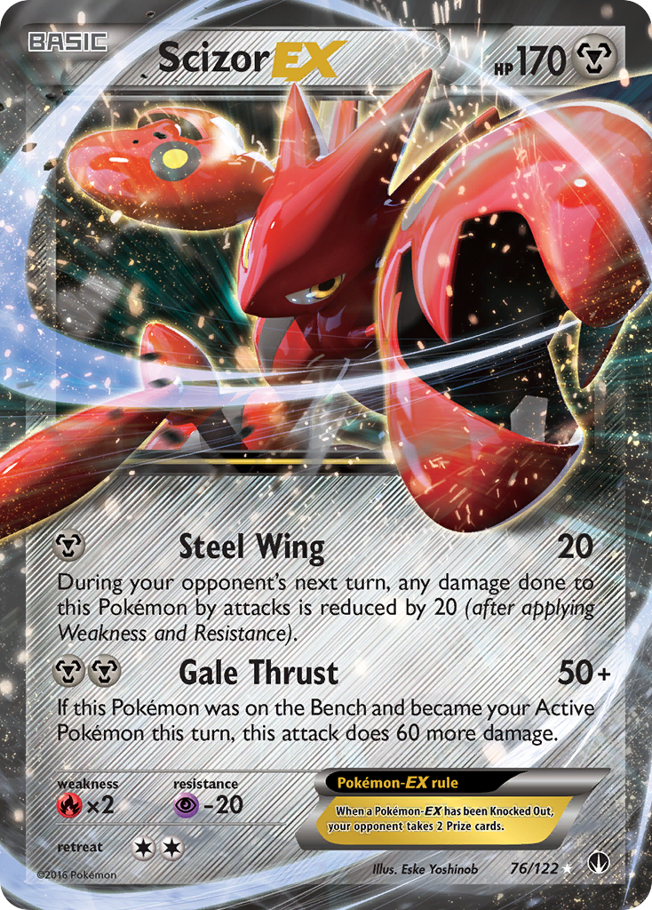 Scizor EX (76/122) [XY: BREAKpoint] | The Time Vault CA