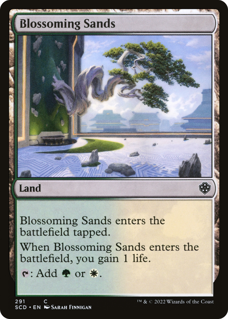 Blossoming Sands [Starter Commander Decks] | The Time Vault CA