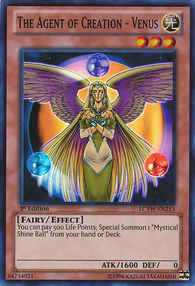 The Agent of Creation - Venus [LCYW-EN253] Super Rare | The Time Vault CA