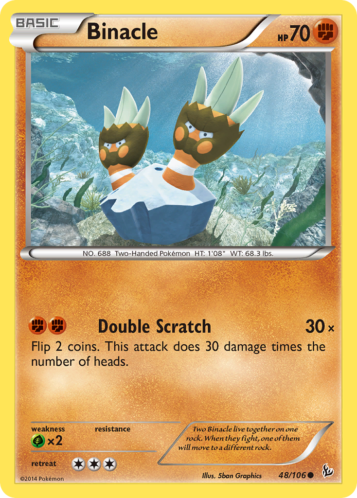 Binacle (48/106) [XY: Flashfire] | The Time Vault CA