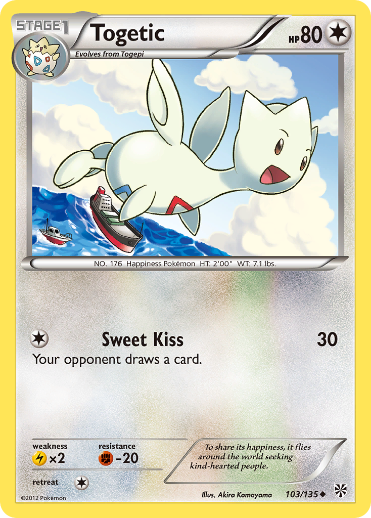 Togetic (103/135) [Black & White: Plasma Storm] | The Time Vault CA