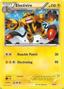Electivire (25/30) [XY: Trainer Kit 3 - Pikachu Libre] | The Time Vault CA