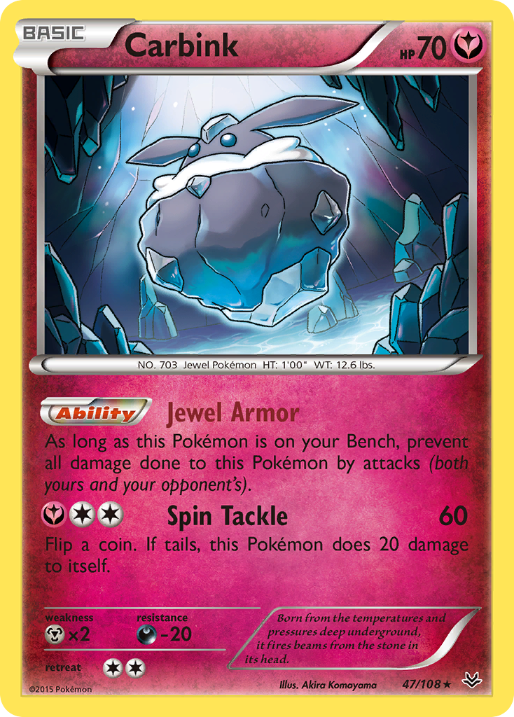 Carbink (47/108) [XY: Roaring Skies] | The Time Vault CA