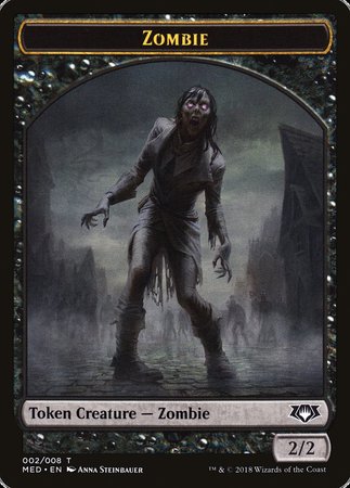 Zombie Token [Mythic Edition Tokens] | The Time Vault CA
