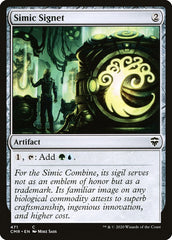 Simic Signet [Commander Legends] | The Time Vault CA