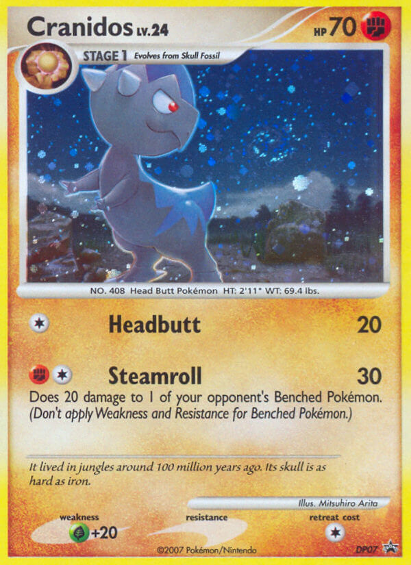 Cranidos (DP07) [Diamond & Pearl: Black Star Promos] | The Time Vault CA