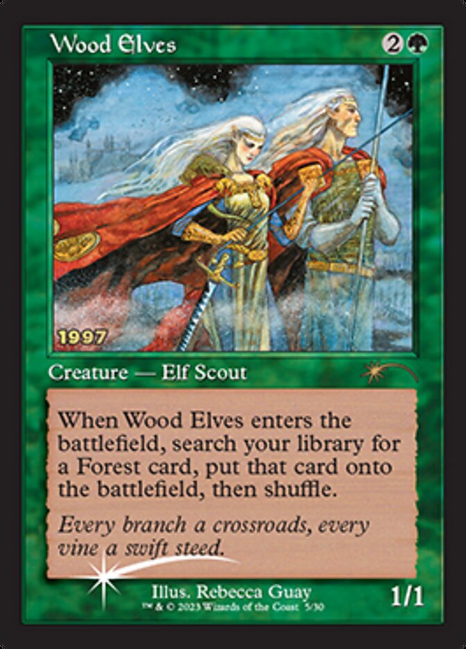 Wood Elves [30th Anniversary Promos] | The Time Vault CA