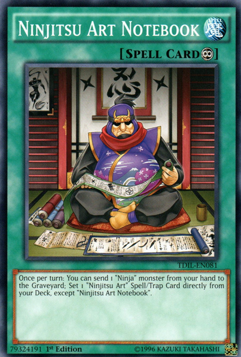 Ninjitsu Art Notebook [TDIL-EN081] Common | The Time Vault CA