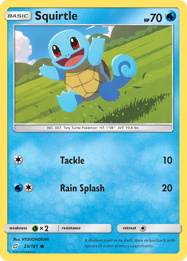 Squirtle (23/181) [Sun & Moon: Team Up] | The Time Vault CA