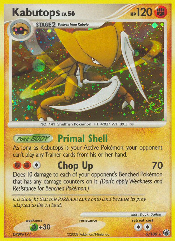 Kabutops (6/100) [Diamond & Pearl: Majestic Dawn] | The Time Vault CA