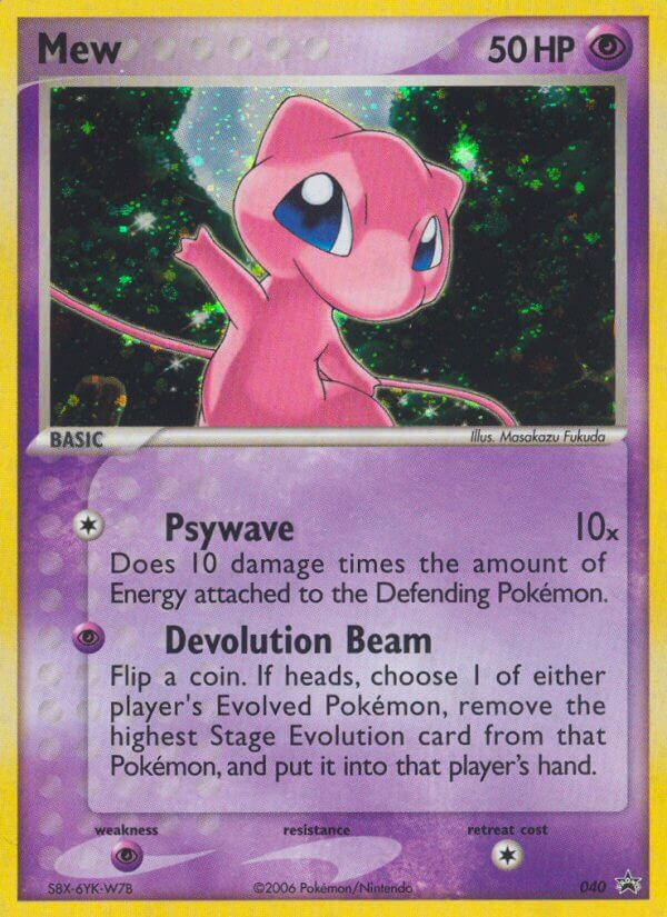 Mew (040) [Nintendo: Black Star Promos] | The Time Vault CA